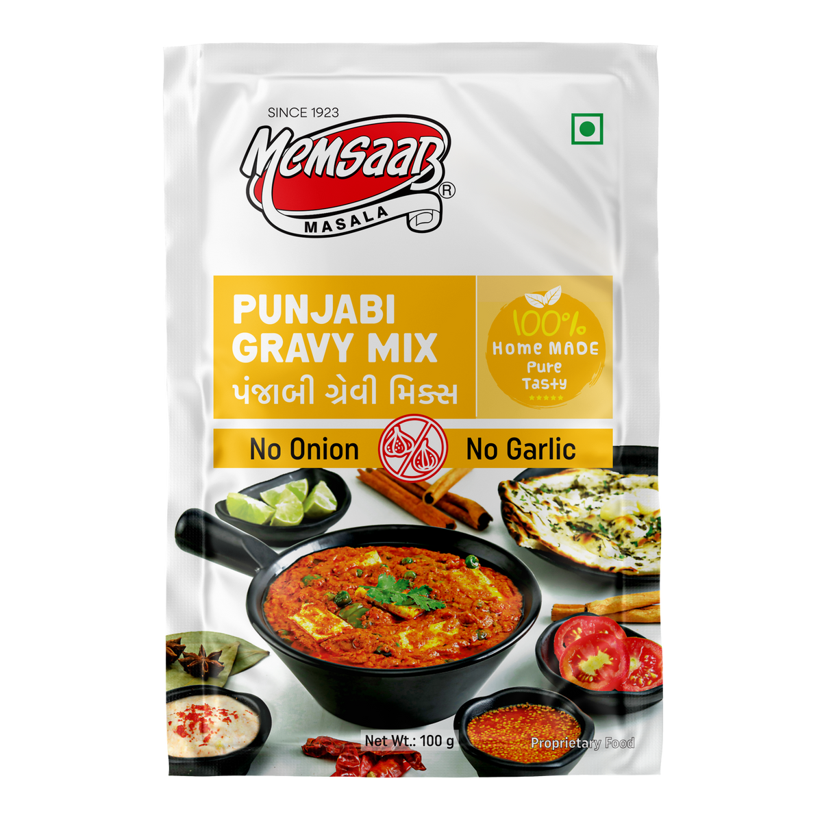 Memsaab Punjabi Gravy Mix No Onion No Garlic