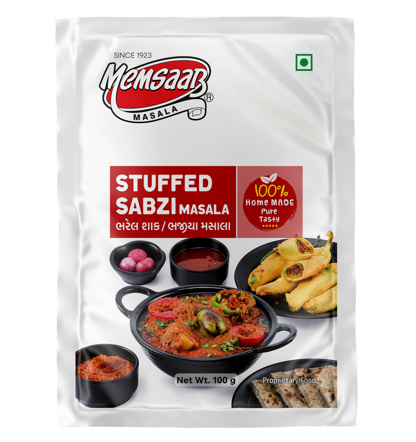 Memsaab Stuffed Pakoda / Sabzi Masala | Mirchi Bhajiya | 100 g