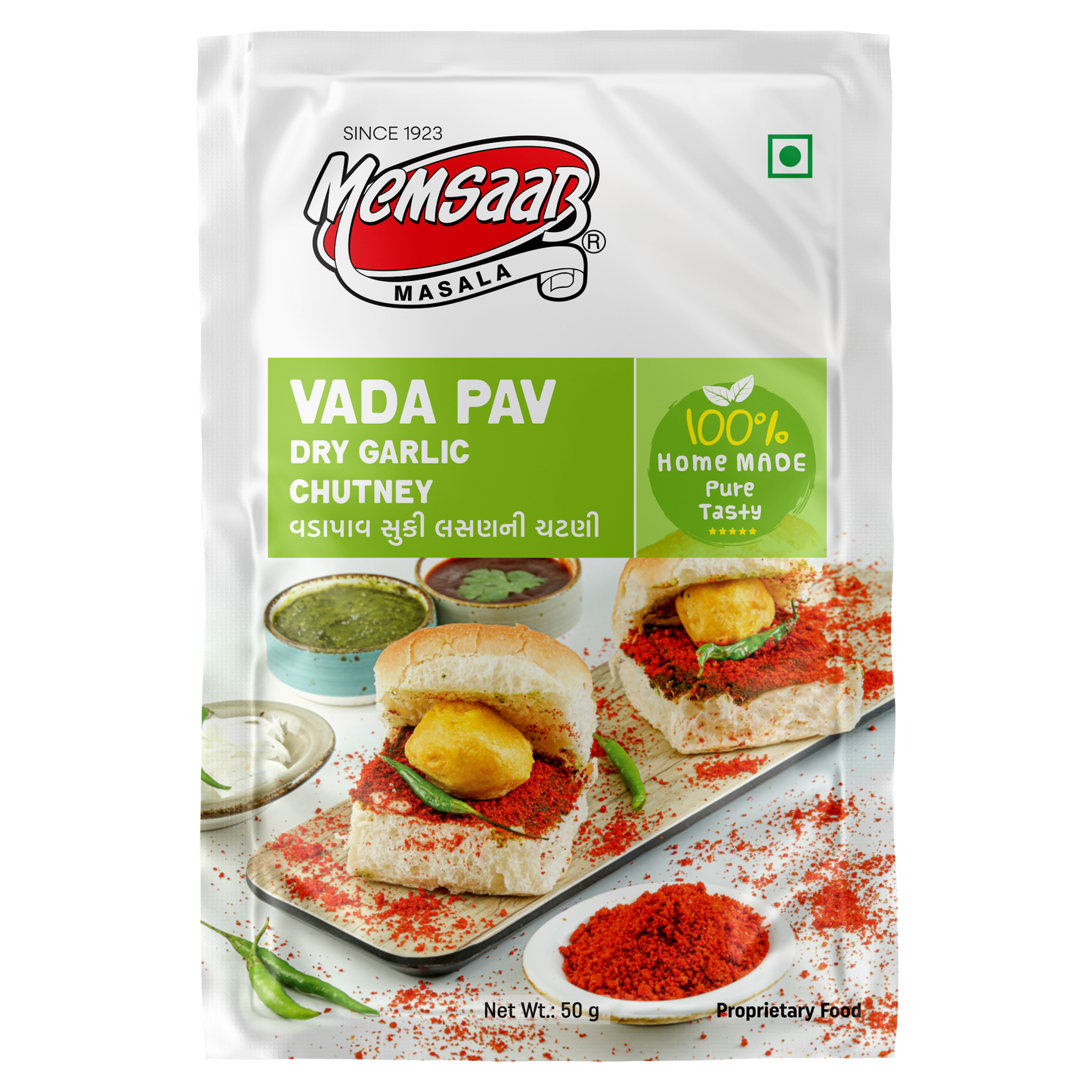 Memsaab Vada Pav Dry Garlic Chutney 50 g